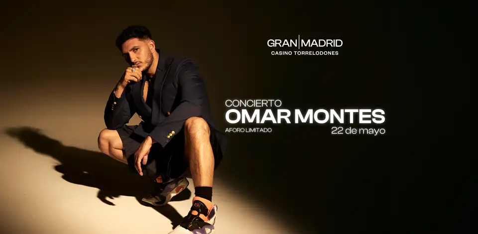 Omar Montes en concierto